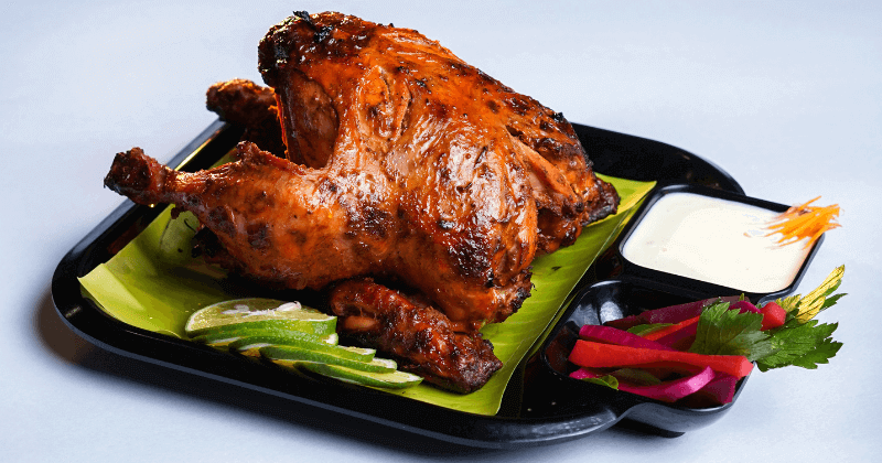 Protein in Half Tandoori Chicken | Nutrition Facts